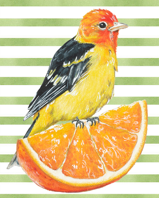 Springtime Tananger Greeting Card