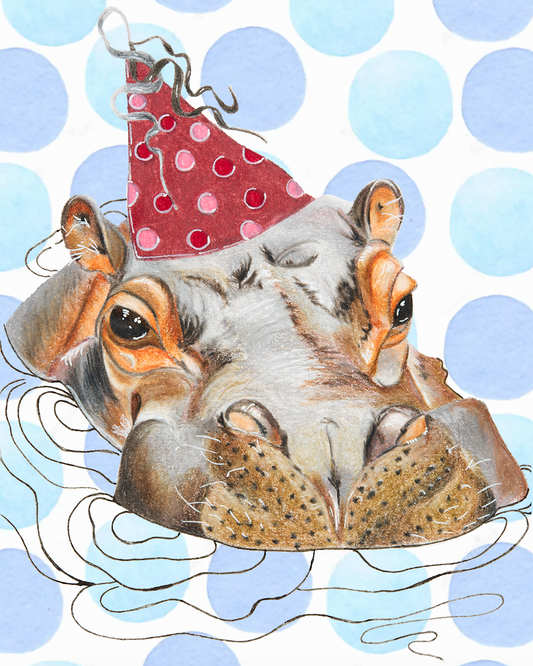 Hip Hip Hooray Birthday Card