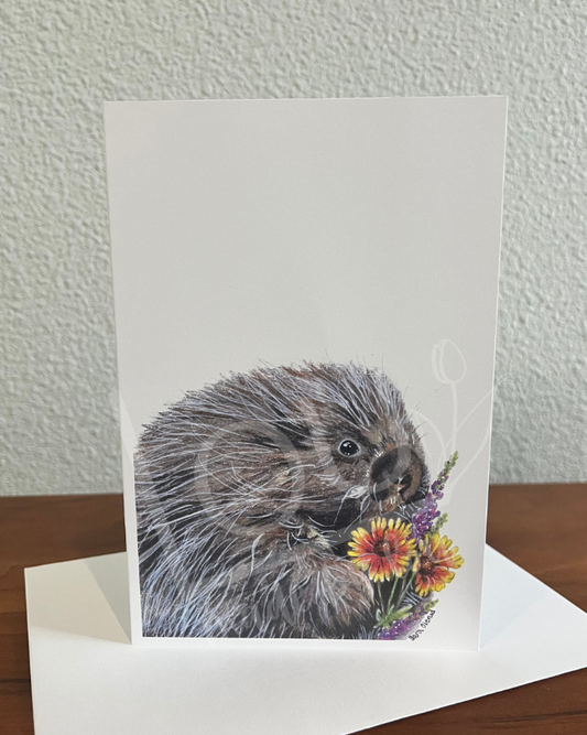 Montana Wildflower Porcupine